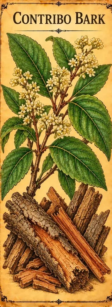 Botanical illustration of Contribo
