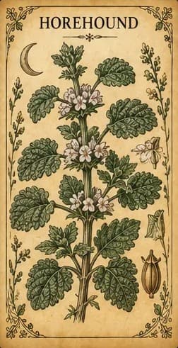 Botanical illustration of Horehound