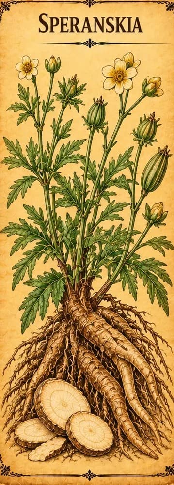 Botanical illustration of Speranskia