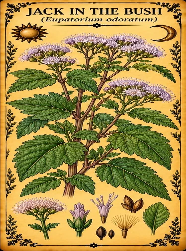 Botanical illustration of Jack in the Bush