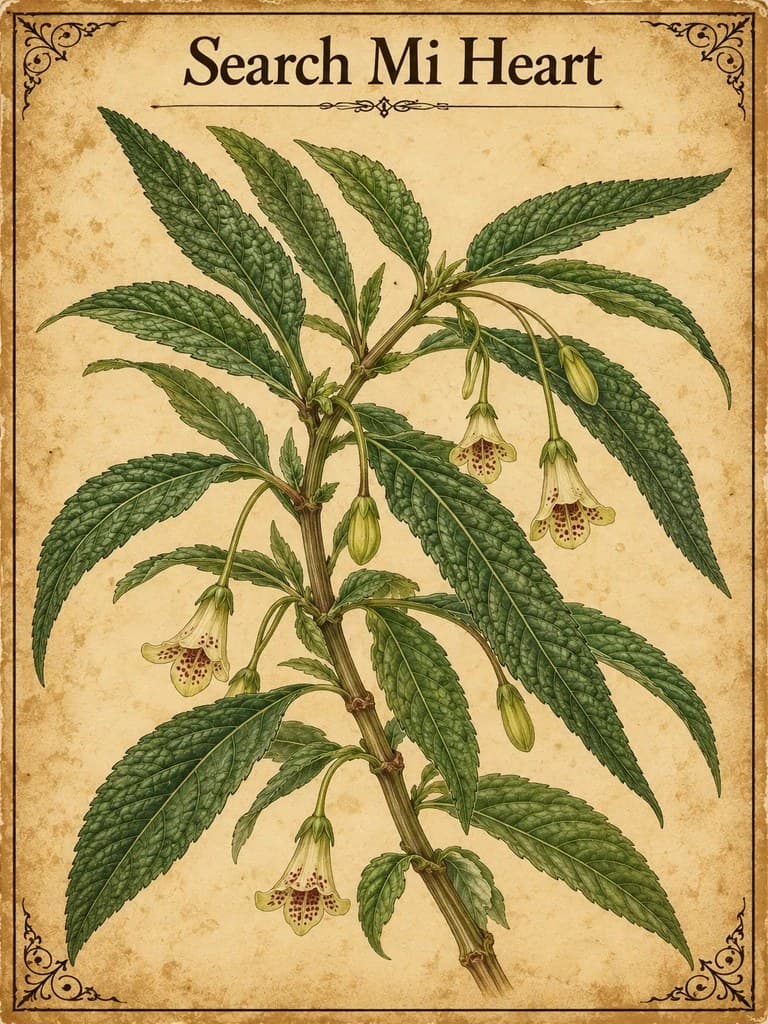 Botanical illustration of Search Mi Heart